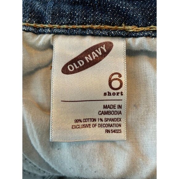 Old Navy The Sweetheart Jeans Size 6 Short - Picture 4 of 4